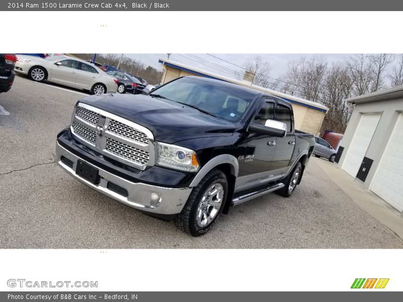 Black / Black 2014 Ram 1500 Laramie Crew Cab 4x4