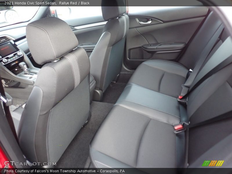 Rallye Red / Black 2021 Honda Civic Sport Sedan