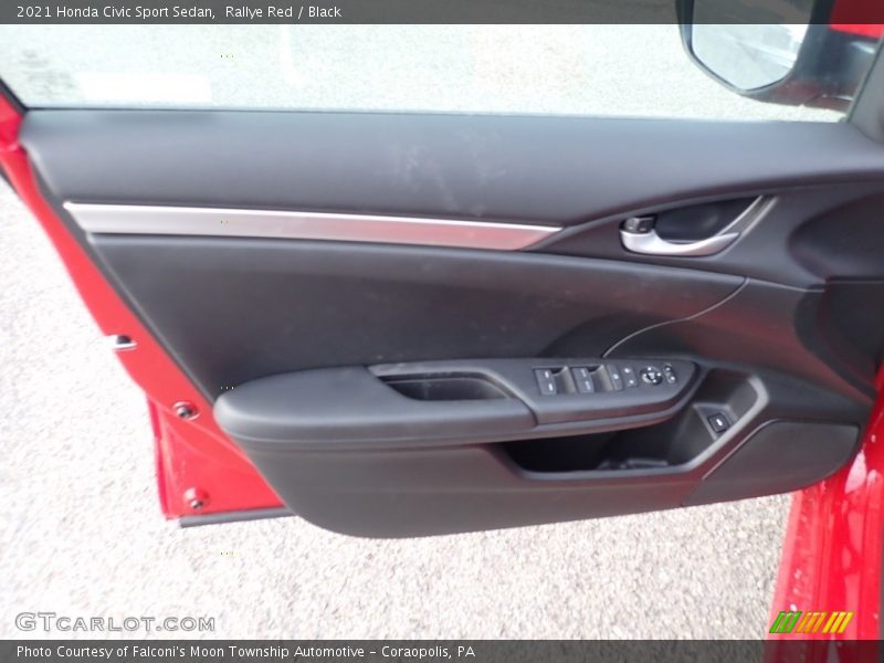 Rallye Red / Black 2021 Honda Civic Sport Sedan