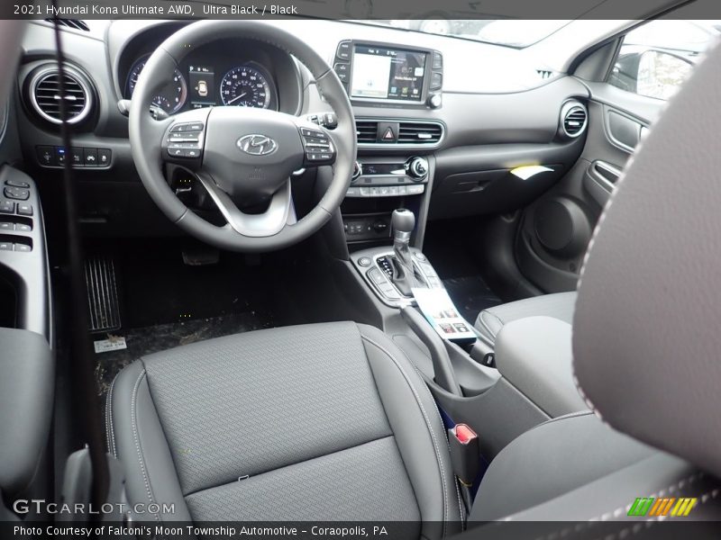 Ultra Black / Black 2021 Hyundai Kona Ultimate AWD