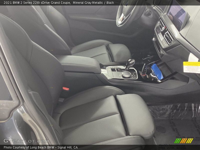 Mineral Gray Metallic / Black 2021 BMW 2 Series 228i sDrive Grand Coupe
