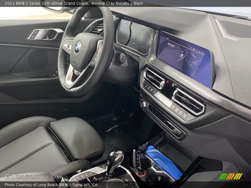 Mineral Gray Metallic / Black 2021 BMW 2 Series 228i sDrive Grand Coupe