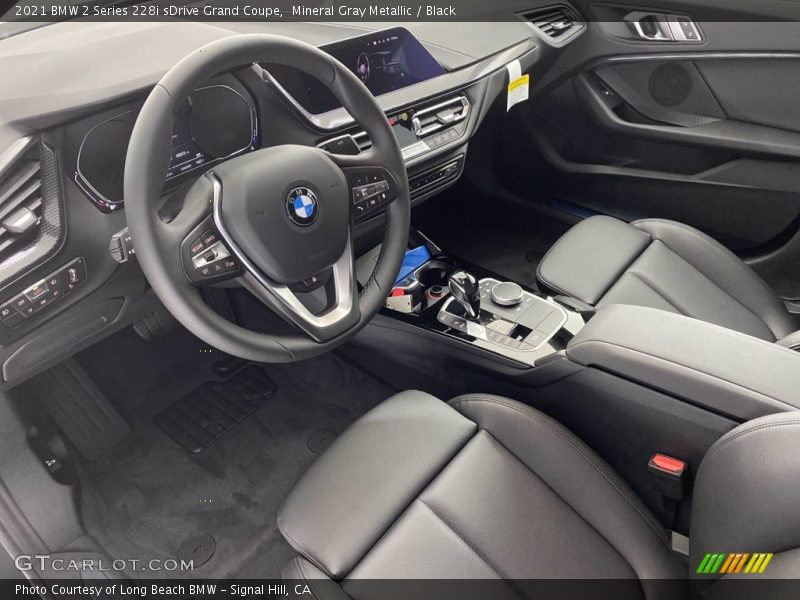 Mineral Gray Metallic / Black 2021 BMW 2 Series 228i sDrive Grand Coupe