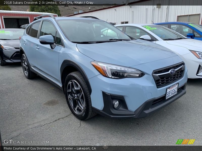 Cool Gray Khaki / Gray 2018 Subaru Crosstrek 2.0i Limited