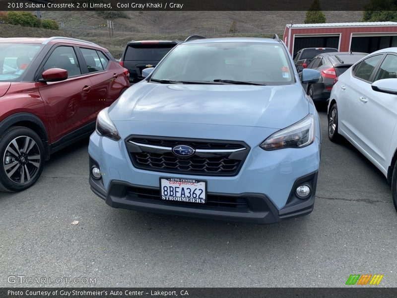 Cool Gray Khaki / Gray 2018 Subaru Crosstrek 2.0i Limited