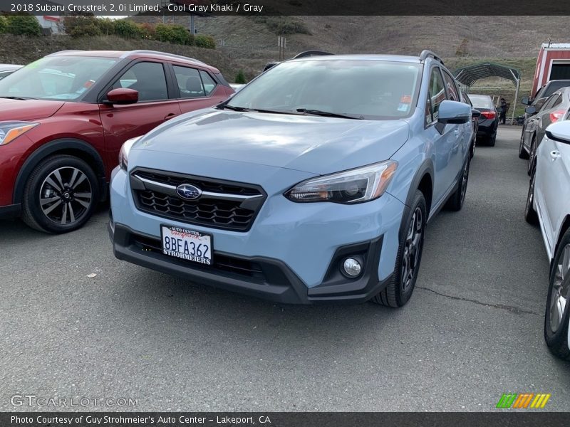 Cool Gray Khaki / Gray 2018 Subaru Crosstrek 2.0i Limited