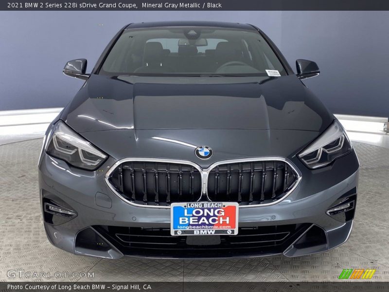 Mineral Gray Metallic / Black 2021 BMW 2 Series 228i sDrive Grand Coupe