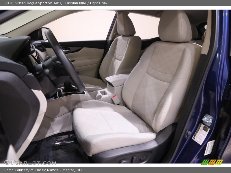 Caspian Blue / Light Gray 2018 Nissan Rogue Sport SV AWD