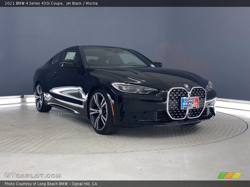 Jet Black / Mocha 2021 BMW 4 Series 430i Coupe