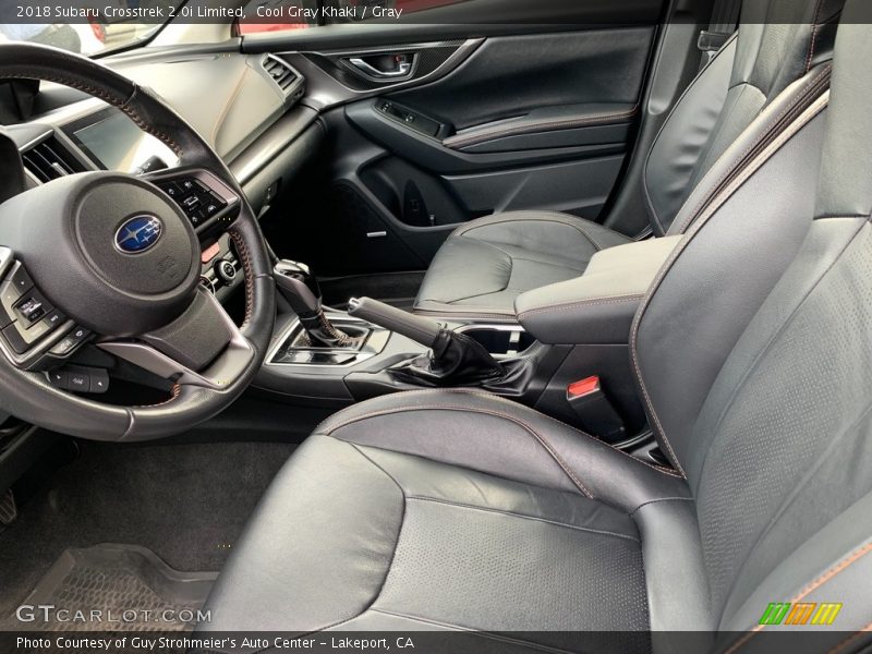 Cool Gray Khaki / Gray 2018 Subaru Crosstrek 2.0i Limited