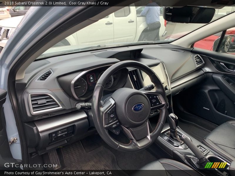 Cool Gray Khaki / Gray 2018 Subaru Crosstrek 2.0i Limited