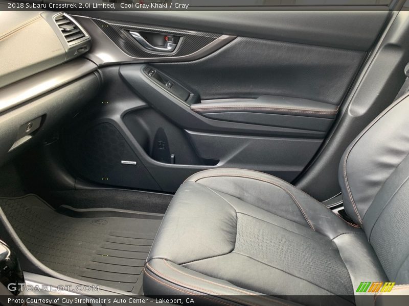 Cool Gray Khaki / Gray 2018 Subaru Crosstrek 2.0i Limited