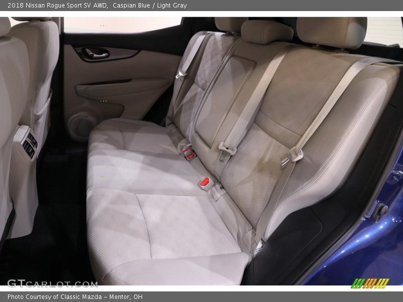 Caspian Blue / Light Gray 2018 Nissan Rogue Sport SV AWD