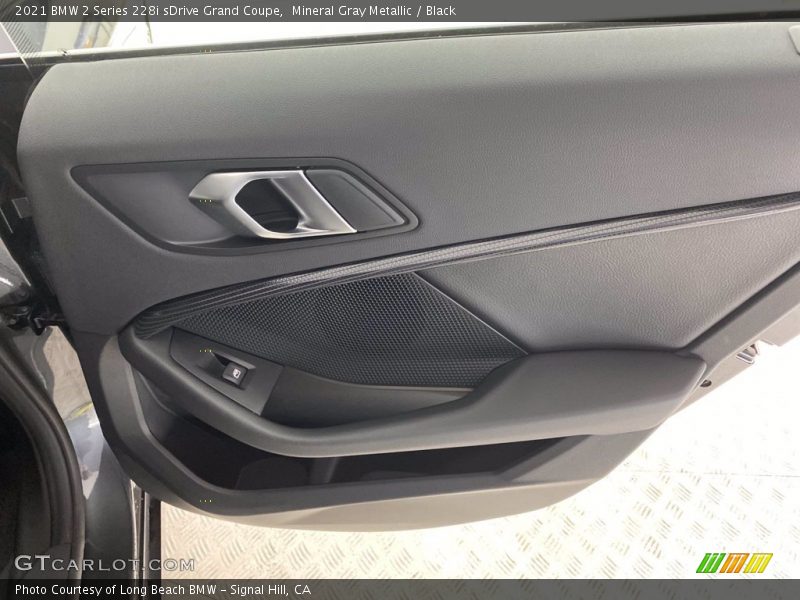 Mineral Gray Metallic / Black 2021 BMW 2 Series 228i sDrive Grand Coupe
