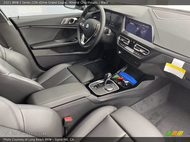 Mineral Gray Metallic / Black 2021 BMW 2 Series 228i sDrive Grand Coupe