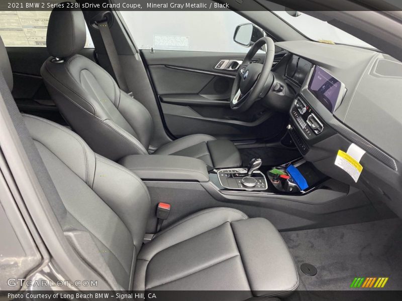 Mineral Gray Metallic / Black 2021 BMW 2 Series 228i sDrive Grand Coupe