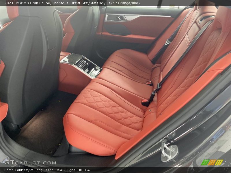 Rear Seat of 2021 M8 Gran Coupe