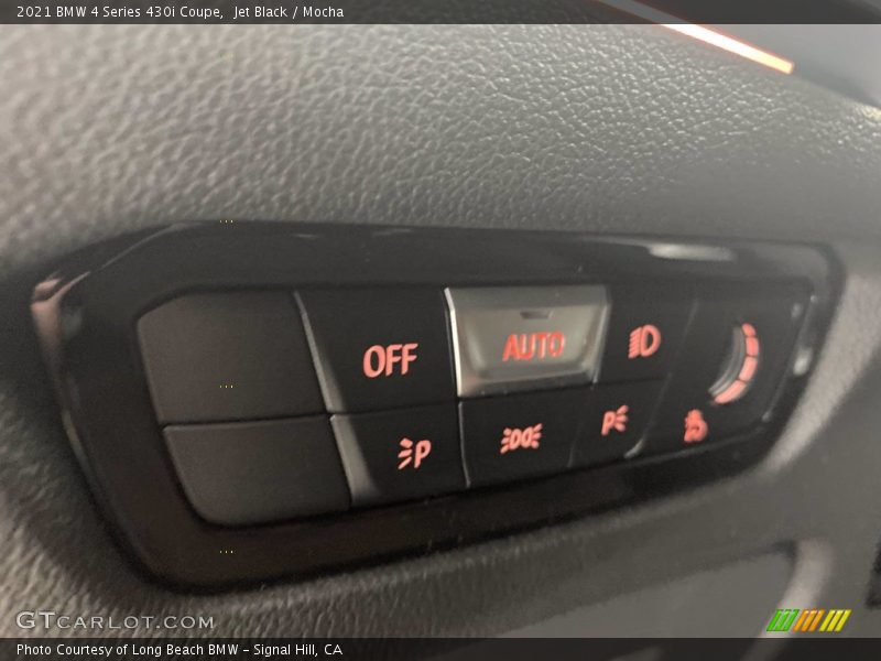 Jet Black / Mocha 2021 BMW 4 Series 430i Coupe
