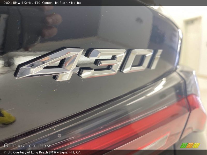 Jet Black / Mocha 2021 BMW 4 Series 430i Coupe