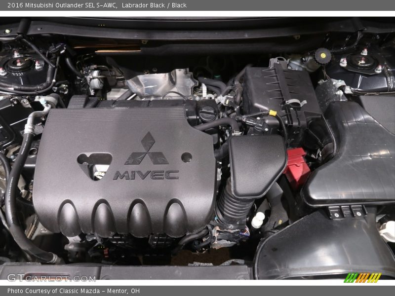  2016 Outlander SEL S-AWC Engine - 2.4 Liter MIVEC SOHC 16-Valve 4 Cylinder