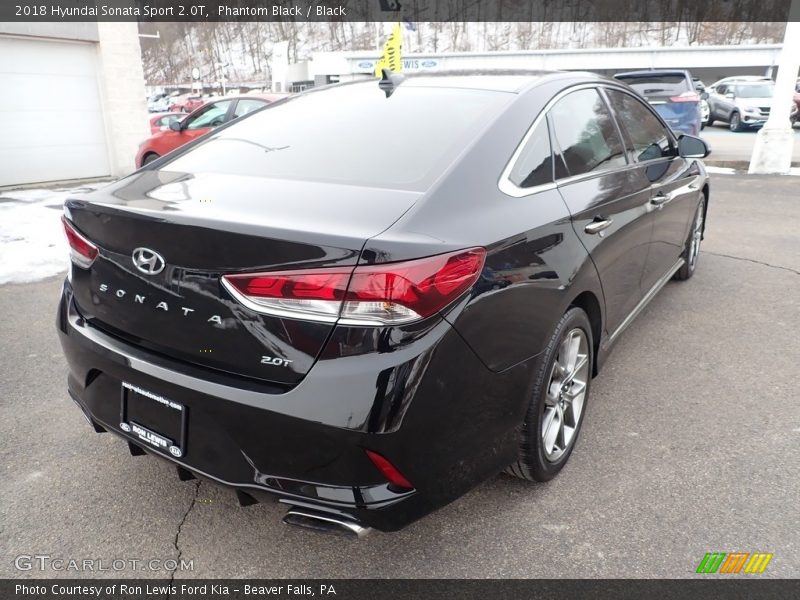 Phantom Black / Black 2018 Hyundai Sonata Sport 2.0T