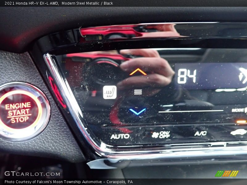 Modern Steel Metallic / Black 2021 Honda HR-V EX-L AWD