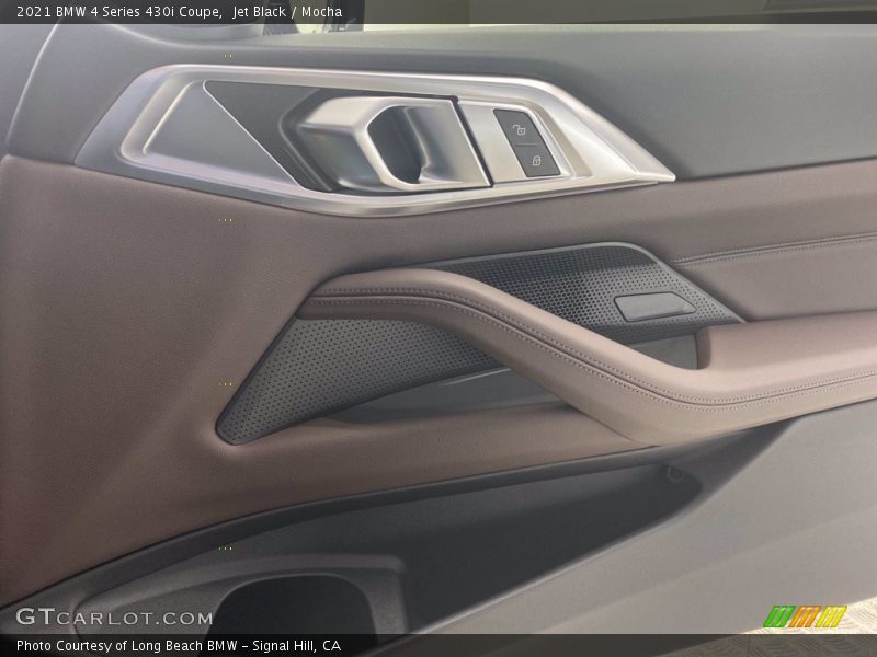 Jet Black / Mocha 2021 BMW 4 Series 430i Coupe