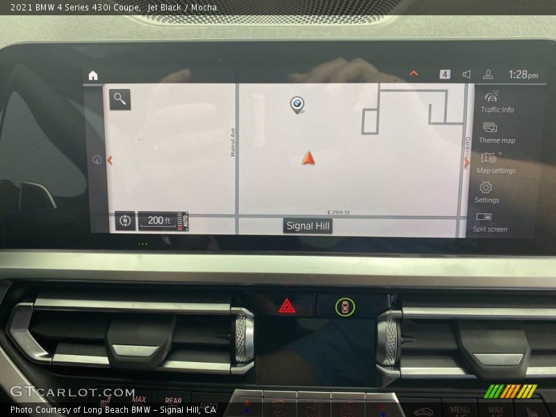 Jet Black / Mocha 2021 BMW 4 Series 430i Coupe