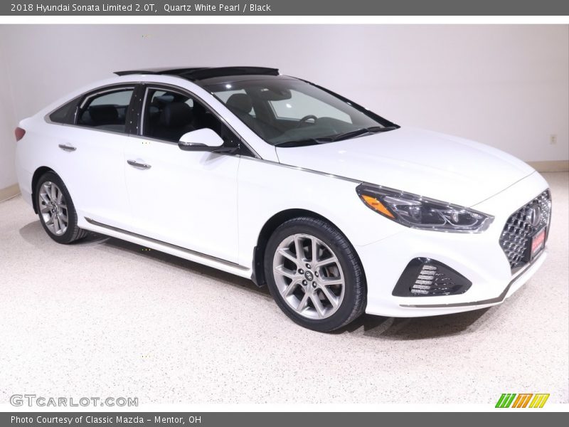  2018 Sonata Limited 2.0T Quartz White Pearl