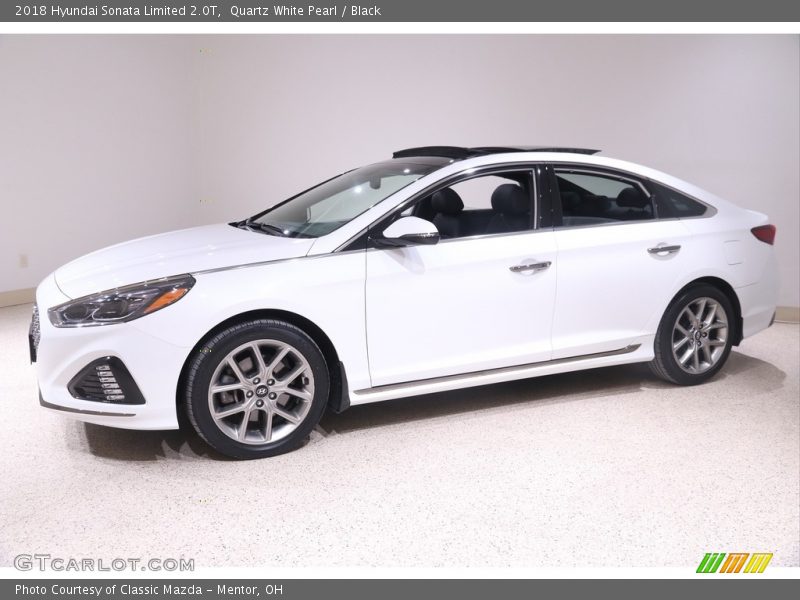Front 3/4 View of 2018 Sonata Limited 2.0T