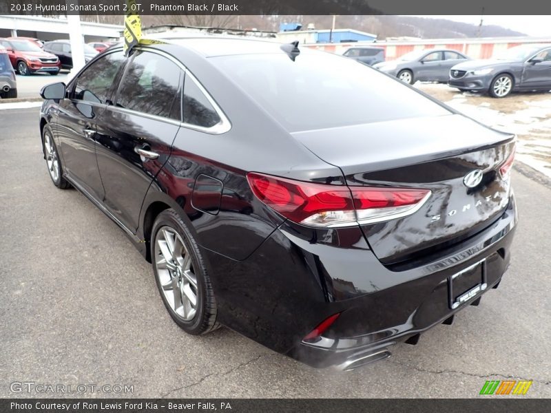 Phantom Black / Black 2018 Hyundai Sonata Sport 2.0T
