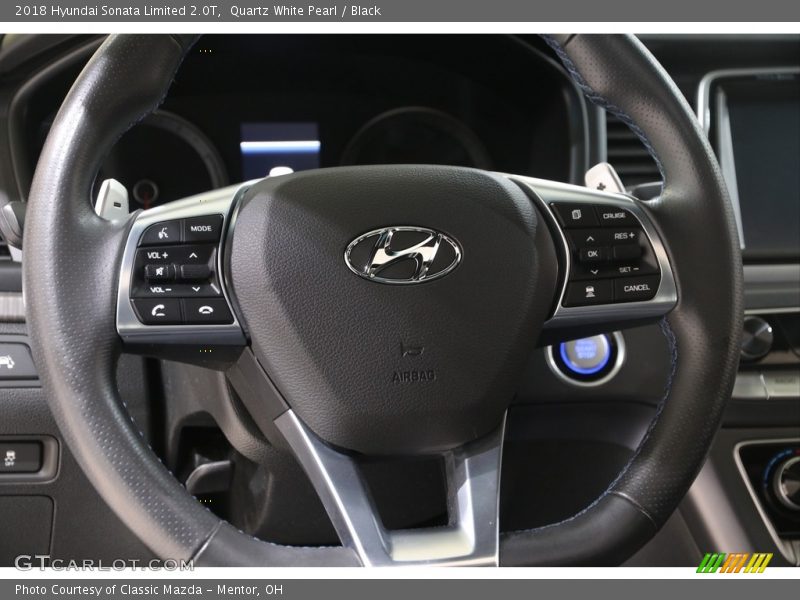  2018 Sonata Limited 2.0T Steering Wheel