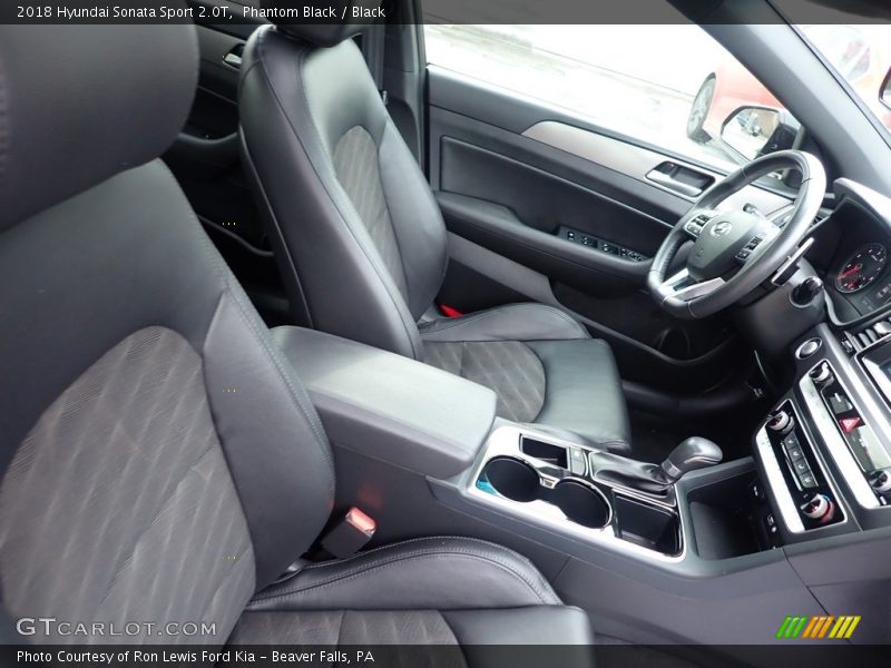 Phantom Black / Black 2018 Hyundai Sonata Sport 2.0T