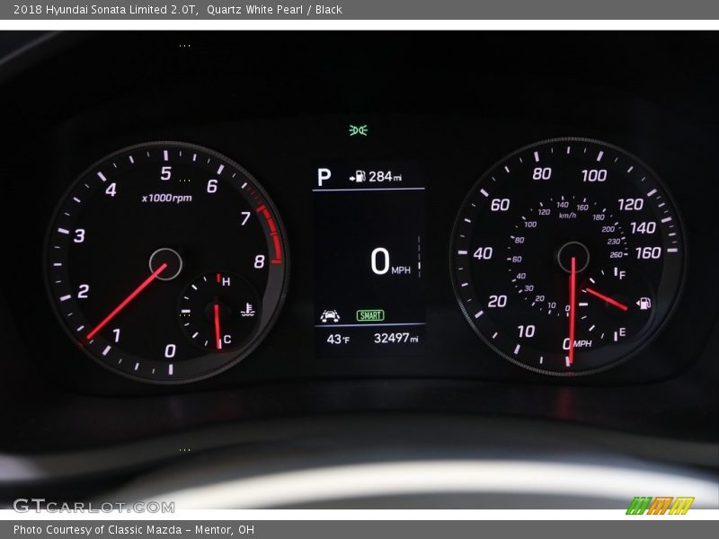  2018 Sonata Limited 2.0T Limited 2.0T Gauges