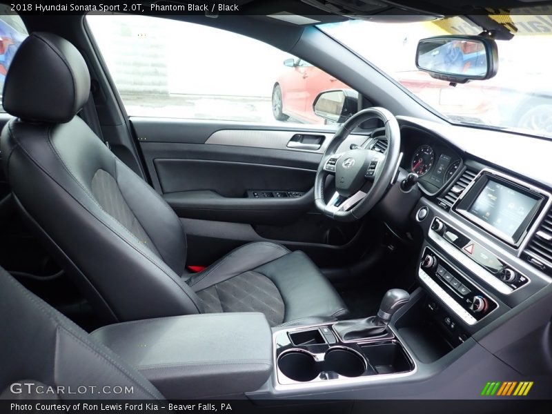 Phantom Black / Black 2018 Hyundai Sonata Sport 2.0T