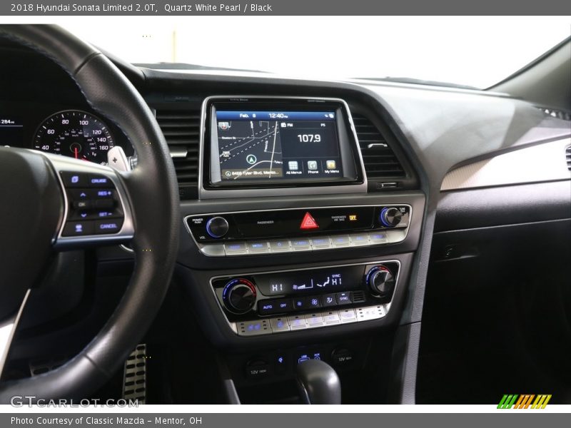 Controls of 2018 Sonata Limited 2.0T