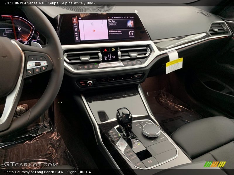 Alpine White / Black 2021 BMW 4 Series 430i Coupe