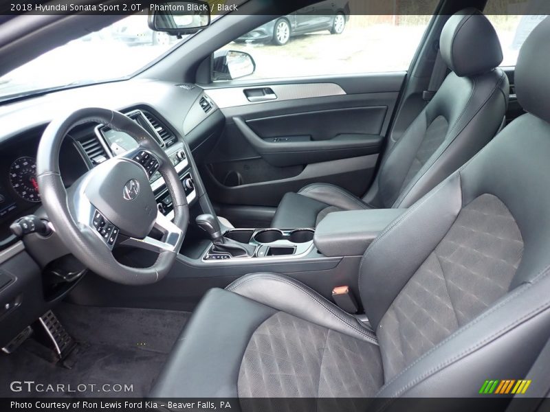 Phantom Black / Black 2018 Hyundai Sonata Sport 2.0T