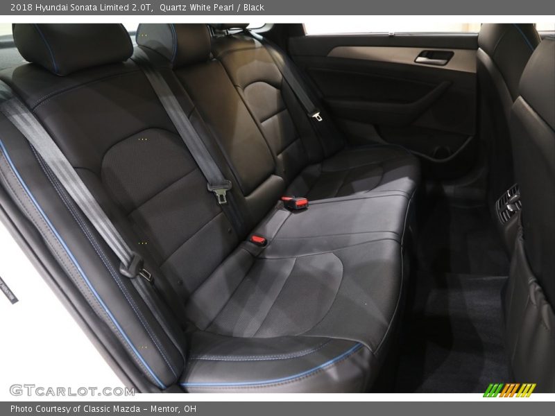 Rear Seat of 2018 Sonata Limited 2.0T
