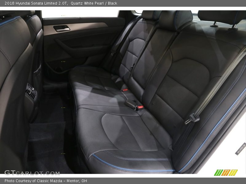 Rear Seat of 2018 Sonata Limited 2.0T