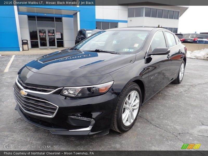 Mosaic Black Metallic / Jet Black 2016 Chevrolet Malibu LT