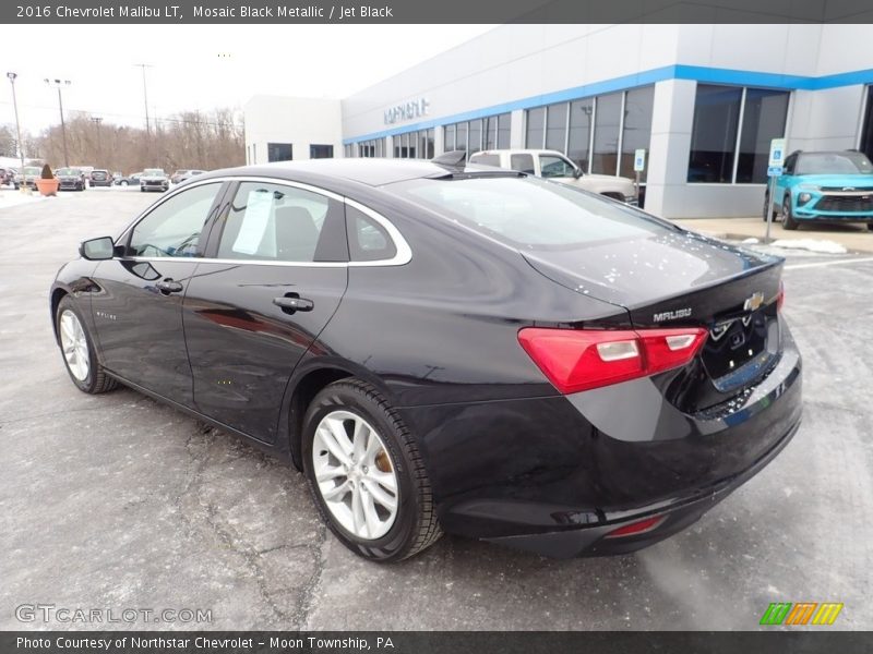 Mosaic Black Metallic / Jet Black 2016 Chevrolet Malibu LT