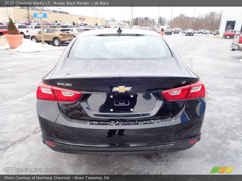 Mosaic Black Metallic / Jet Black 2016 Chevrolet Malibu LT