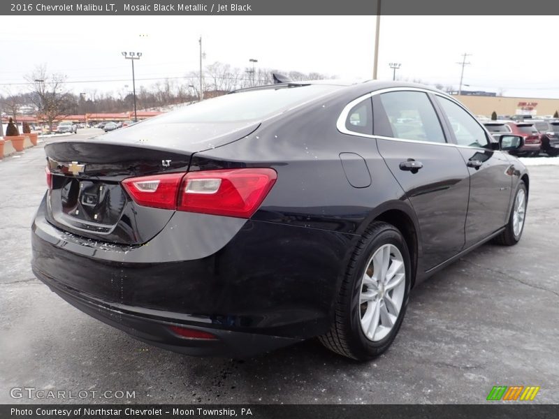 Mosaic Black Metallic / Jet Black 2016 Chevrolet Malibu LT