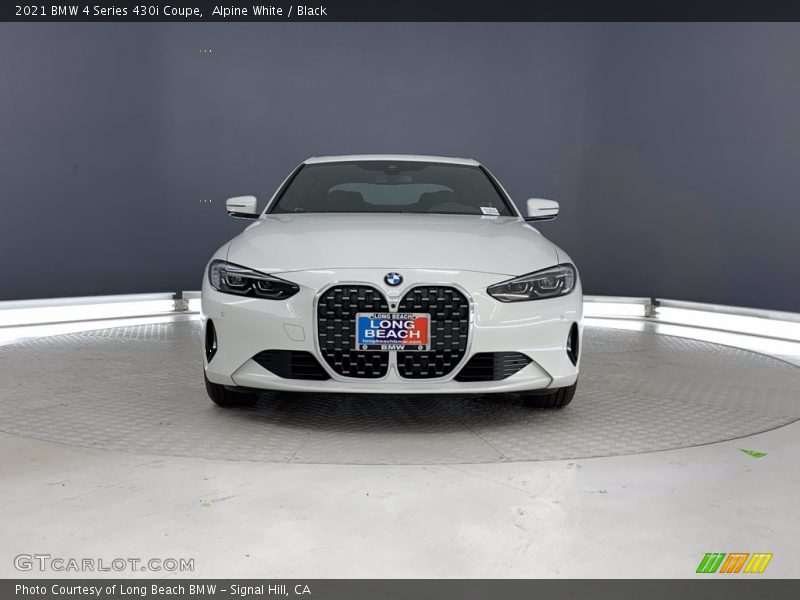 Alpine White / Black 2021 BMW 4 Series 430i Coupe