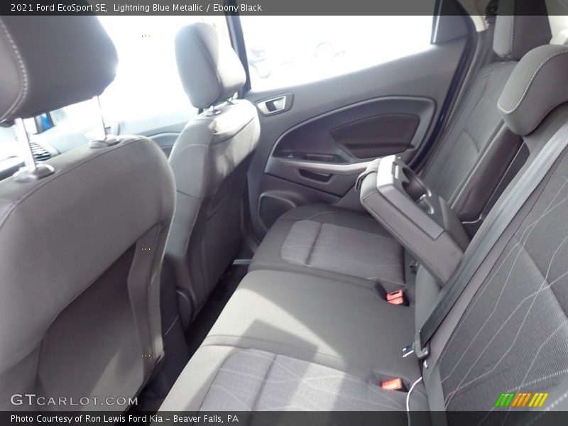 Lightning Blue Metallic / Ebony Black 2021 Ford EcoSport SE