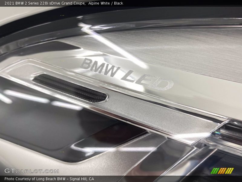 Alpine White / Black 2021 BMW 2 Series 228i sDrive Grand Coupe