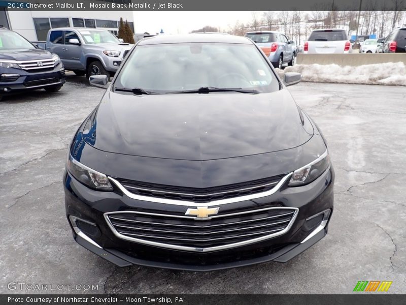 Mosaic Black Metallic / Jet Black 2016 Chevrolet Malibu LT