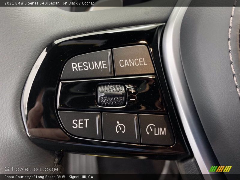 Jet Black / Cognac 2021 BMW 5 Series 540i Sedan