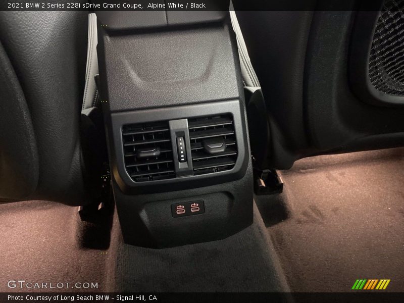 Alpine White / Black 2021 BMW 2 Series 228i sDrive Grand Coupe